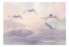 Fototapete - Flying Swans - Vliestapete