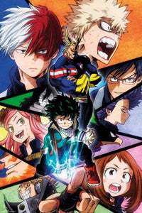 GBeye My Hero Academia Group Deco Panel 60x90cm