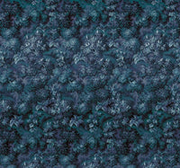 Komar Botanique Bleu Vlies Fototapete 300x280cm 6 bahnen | Yourdecoration.de