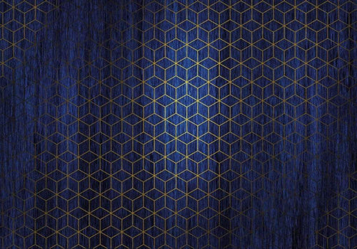 Komar Mystique Bleu Vlies Fototapete 400x280cm 8 bahnen | Yourdecoration.de