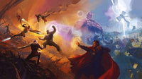 Komar Avengers Epic Battles Two Worlds Vlies Fototapete 500x280cm 10 Bahnen | Yourdecoration.de