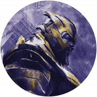 Komar Avengers Painting Thanos Zelfklevend Fototapete 125x125cm Rund | Yourdecoration.de