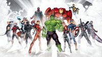 Komar Avengers Unite Vlies Fototapete 500x280cm 10 Bahnen | Yourdecoration.de