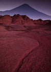 Komar Red Mountain Desert Vlies Fototapete 200x280cm 4 Bahnen | Yourdecoration.de