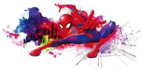 Komar Spider Man Graffiti Art Vlies Fototapete 300x150cm 6 Bahnen | Yourdecoration.de