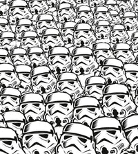 Komar Star Wars Stormtrooper Swarm Vlies Fototapete 250x280cm 5 Bahnen | Yourdecoration.de