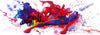 Komar Vlies Fototapete 4 4123 Spider Man Graffiti Art | Yourdecoration.at
