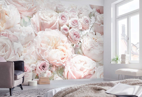 Komar Vlies Fototapete 8 976 Spring Roses Interieur | Yourdecoration.at
