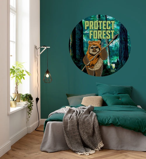 Komar Vlies Fototapete Dd1 015 Star Wars Protect The Forest Interieur | Yourdecoration.at