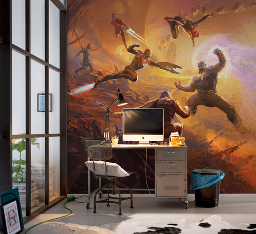 Komar Vlies Fototapete Iadx5 084 Avengers Epic Battle Titan Interieur | Yourdecoration.at