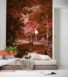 Komar Vlies Fototapete Inx4 090 Autumna Rosso Interieur | Yourdecoration.at