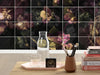 Komar Vlies Fototapete Inx8 080 Tiles Flowers Details | Yourdecoration.at