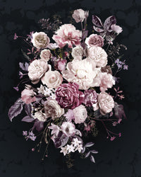 Komar Vlies Fototapete X4 1018 Bouquet Noir | Yourdecoration.at