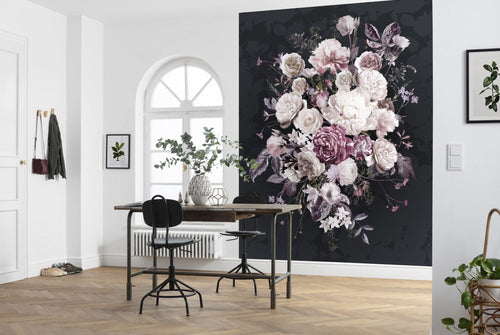 Komar Vlies Fototapete X4 1018 Bouquet Noir Interieur | Yourdecoration.at