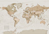Komar Vlies Fototapete X7 1015 Earth Map | Yourdecoration.at