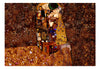Fototapete - Klimt Inspiration Image of Love - Vliestapete