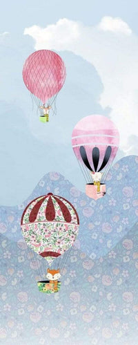 Komar Happy Balloon Vlies Fototapete 100x250cm 1 bahn | Yourdecoration.de