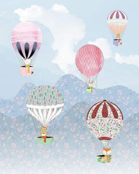 Komar Happy Balloon Vlies Fototapete 200x250cm 2 bahnen | Yourdecoration.de