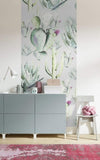 Komar Cactus Grey Vlies Fototapete 100x250cm 1 bahn Sfeer | Yourdecoration.de