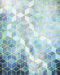 Komar Mosaik Azzuro Vlies Fototapete 200x250cm 2 bahnen | Yourdecoration.de