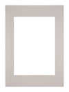 Passepartout 29,7x42cm A3/A4 Karton Grau Granit Rand Gerade Vorne | Yourdecoration.de