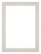 Passepartout 60x80cm Karton Grau Granit Rand 3cm Gerade Vorne | Yourdecoration.de