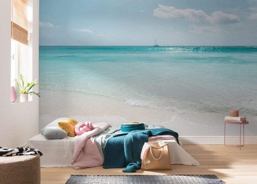 Komar Azur Ocean Vlies Fototapete 400x250cm 4 bahnen Sfeer | Yourdecoration.de