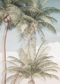 Komar Palm Oasis Vlies Fototapete 200x280cm 2 bahnen | Yourdecoration.de