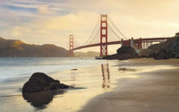 Komar Golden Gate Vlies Fototapete 400x250cm 4 bahnen | Yourdecoration.de