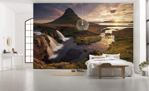 Komar Guten Morgen auf Islandisch Vlies Fototapete 400x250cm 8 bahnen Sfeer | Yourdecoration.de
