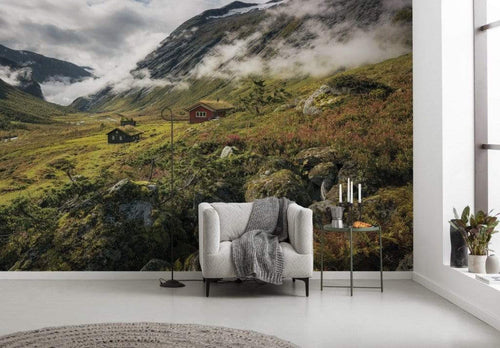 Komar Pure Norway Vlies Fototapete 450x280cm 9 bahnen Sfeer | Yourdecoration.de