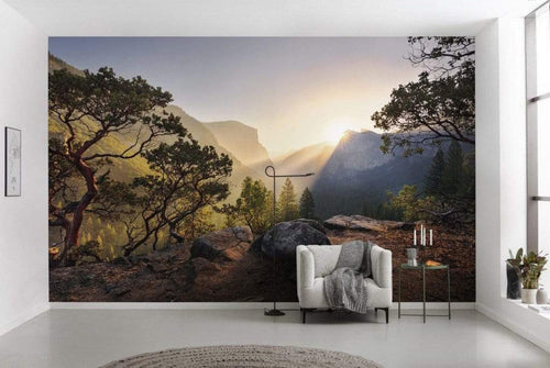 Komar Yosemites Secret Vlies Fototapete 450x280cm 9 bahnen Sfeer | Yourdecoration.de