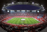 Wizard+Genius FC Bayern Munchen Stadium Choreo Fototapete 366x254cm 8 bahnen | Yourdecoration.de
